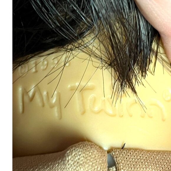 Vintage My Twinn Madison Doll 23” Posable Purple Eyes Brown Hair Articulated '96 - Picture 4 of 8